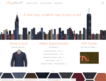 Tablet Screenshot of mysuit.com